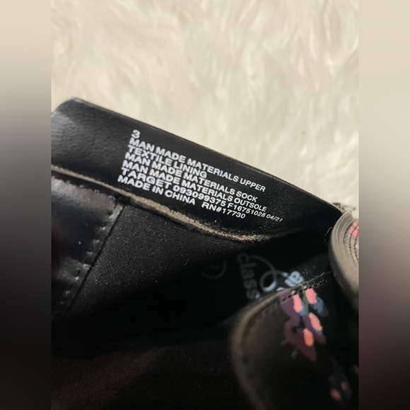 Art Class Flower Zip-Up Boots. Girls Size 3 - Picture 10 of 13